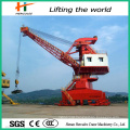 Four-Link Type Portal Crane with Operating Flexibility